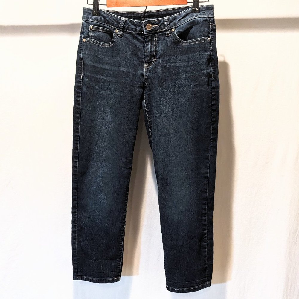 Jennifer Lopez Capri Dark Wash Jeans Sz 6